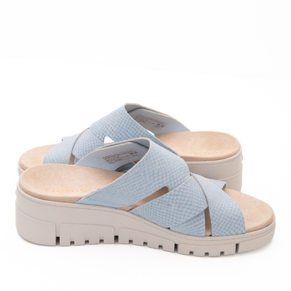 Vionic Uptown Sunset Wedge Sandal - Blue Size 9.5 - Picture 10 of 12